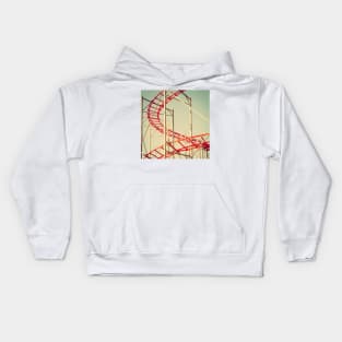 Roller Coaster #2 Kids Hoodie